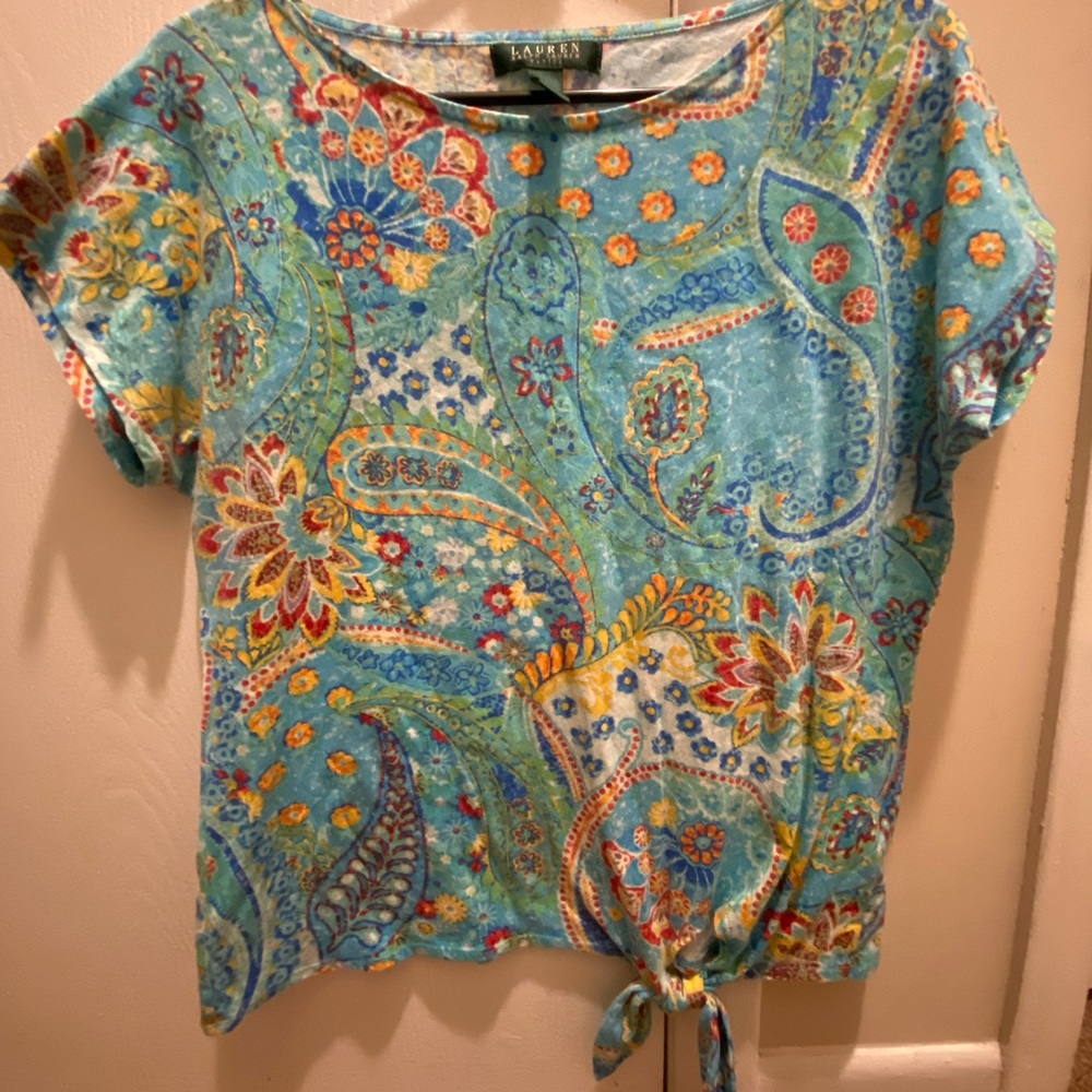Lauren by Ralph Lauren petite blouse. Gently worn.